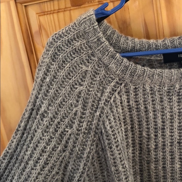 Grey Forever 21 Sweater - Picture 4 of 4
